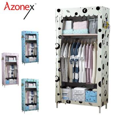 Lemari Gantung Baju Terbaik, Minimalis - Azonex Lemari Pakaian Portable Almari YG70