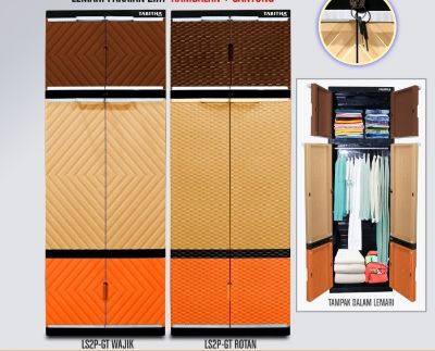 Lemari Gantung Baju Terbaik, Minimalis - Tabitha Lemari Gantungan LS2P-GT Series