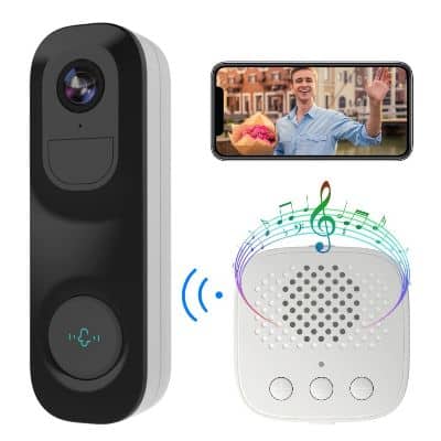 Merk Bel Rumah Tanpa Kabel, Wireless - Vicohome Kamera CCTV Bel Pintu Bel Rumah Tanpa Kabel, Wireless Terbaik - Vicohome Kamera CCTV Bel Pintu
