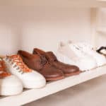 Rak Sepatu Kayu Modern