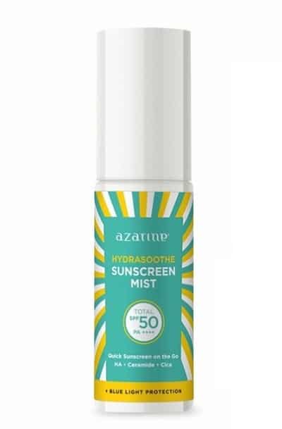 Merk Sunscreen Terbaik Azarine Hydrasoothe Sunscreen Mist SPF50 PA++++