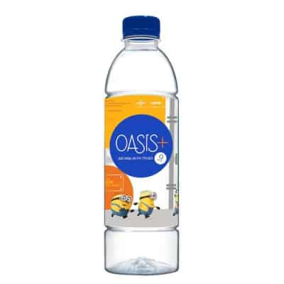 Merek Air Mineral PH Tinggi Oasis Air Minum + PH 9
