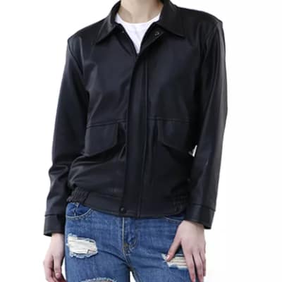 Merk Jaket Kulit Warna Hitam Jaket Kulit Wanita Hamlin Poppy Jaket Kulit Warna Hitam Terbaik Jaket Kulit Wanita Hamlin Poppy