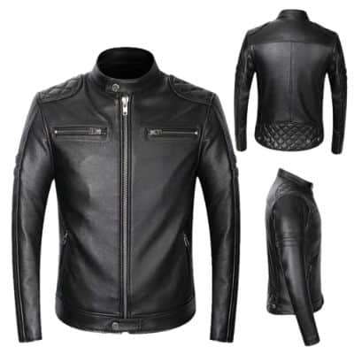 Jaket Kulit Motor Pria Wanita Model Oscar Steal Exclusi Jaket Kulit Motor Pria Wanita Model Oscar Steal Exclusi