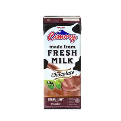 Minuman dalam Kotak Kemasan - Cimory UHT Milk Chocolate Minuman dalam Kotak Kemasan yang Enak - Cimory UHT Milk Chocolate