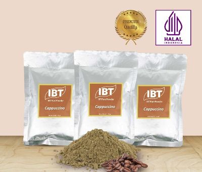 Merk Bubuk Cappucino yang Enak - IBT Pure Cappuccino Powder Bubuk Cappucino yang Enak Sachet & Kiloan - IBT Pure Cappuccino Powder