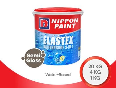 Merk Cat Tembok Tahan Air (Waterproof) - Nippon Paint Elastex Waterproof Merk Cat Tembok Tahan Air (Waterproof) - Nippon Paint Elastex Waterproof
