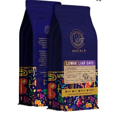 Kopi Luwak Kemasan Sachet yang Enak & Mahal - ARUTALA Kopi Gayo Luwak Liar