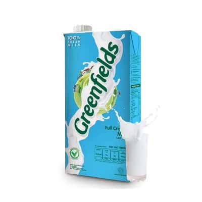 Minuman dalam Kotak Kemasan - Greenfields Susu UHT Full Cream Minuman dalam Kotak Kemasan yang Enak - Greenfields Susu UHT Full Cream