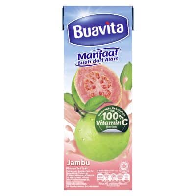 Minuman dalam Kotak Kemasan - Buavita Jus Jambu Minuman dalam Kotak Kemasan yang Enak - Buavita Jus Jambu