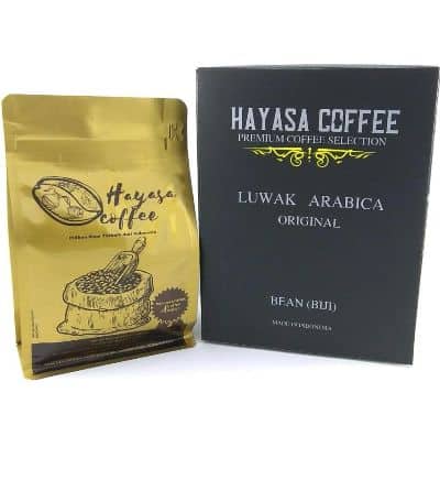 Kopi Luwak Kemasan Sachet yang Enak & Mahal - Hayasa Coffee Kopi Luwak Arabika