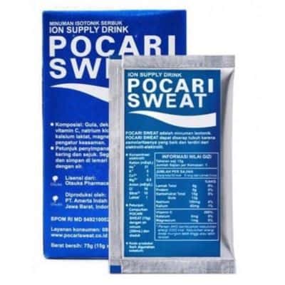 Minuman Mengandung Elektrolit - Pocari Sweat Ion Supply Drink Sachet Merk Minuman Elektrolit - Pocari Sweat Ion Supply Drink Sachet