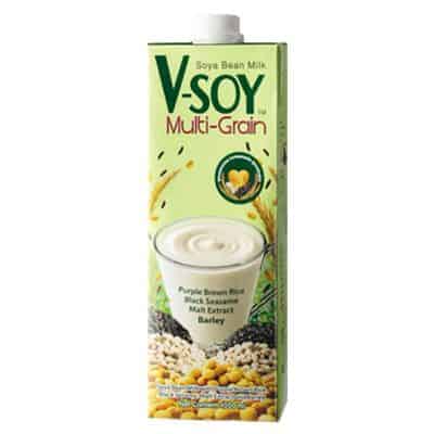 Minuman dalam Kotak Kemasan - V-SOY Multi Grain Soya Bean Milk Minuman dalam Kotak Kemasan yang Enak - V-SOY Multi Grain Soya Bean Milk