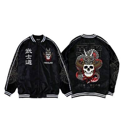 Jaket Sukajan Terbaik & Harga - Fakelab - Sukajan Japan Dragon Ronin