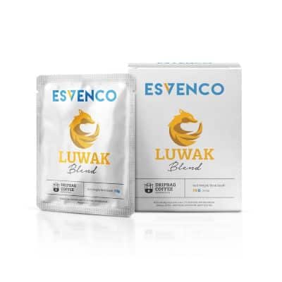 Kopi Luwak Kemasan Sachet yang Enak & Mahal - Esvenco Drip Bag Coffee Luwak Blend