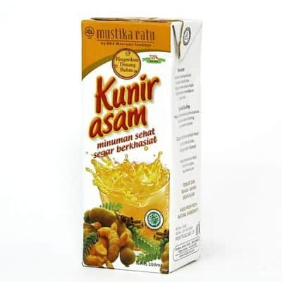 Minuman dalam Kotak Kemasan - Mustika Ratu Kunir Asam Minuman dalam Kotak Kemasan yang Enak - Mustika Ratu Kunir Asam