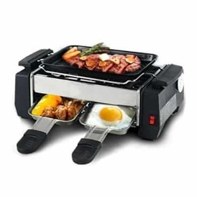 Alat Panggang BBQ Terbaik - Huan Yi HY9098 Electric Barbeque Grill Set 3 Piringan