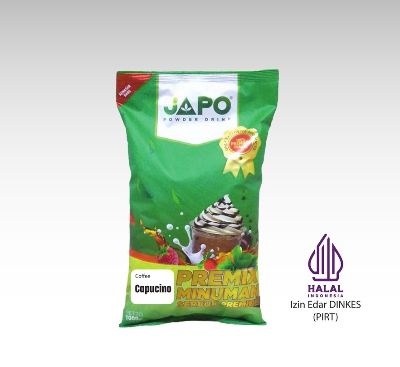 Merk Bubuk Cappucino yang Enak - JAPO Bubuk Minuman Rasa Capucino Bubuk Cappucino yang Enak Sachet & Kiloan - JAPO Bubuk Minuman Rasa Capucino