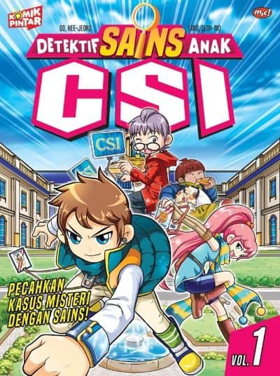 Rekomendasi Komik Terbaik - Komik Pintar Detektif Sains Anak CSI Komik Terbaik - Komik Pintar Detektif Sains Anak CSI