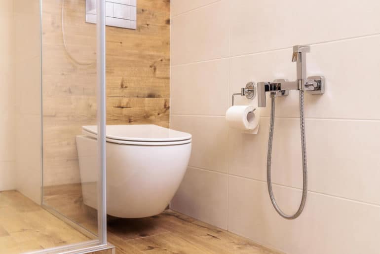 Jet Shower Toilet