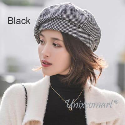 Topi Baret Style Perempuan Korea - ALICE Topi Baret Casual Topi Baret Korea Perempuan - ALICE Topi Baret Casual