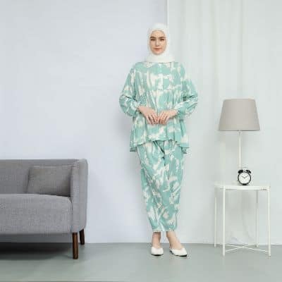 Baju Tidur Wanita Dewasa Kekinan Terbaik - Lalucuku Pajamas Premium Series Tie Dye