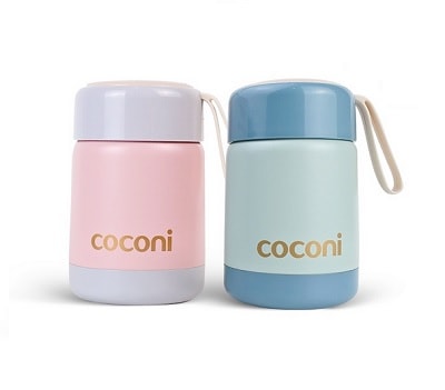 Merk Termos Nasi Kecil Terbaik - COCONI Thermal Food Jar Thermos 300ml Termos Nasi Kecil Tahan Panas Terbaik - COCONI Thermal Food Jar Thermos 300ml