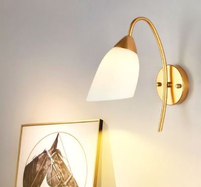 Lampu Kamar Tidur LED Unik & Aesthetic - Rong River Lampu Dinding Minimalis E27