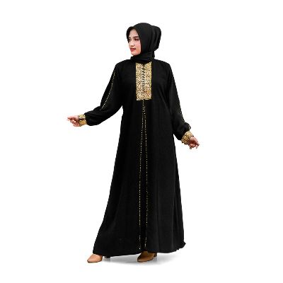 Model Baju Abaya Hitam Turki Modern - Abaya Salaf Abaya Hitam Turkey