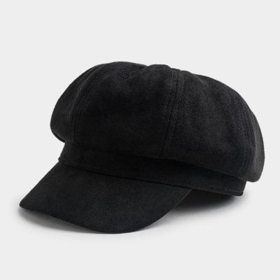 Topi Baret Style Perempuan Korea - Topi Baret Newsboy Oktagonal Korea Topi Baret Korea Perempuan - Topi Baret Newsboy Oktagonal Korea