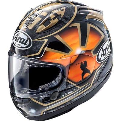 Helm Arai Original Termahal & Harga - Arai RX7X Pedrosa Spirit Gold Helm Arai Original Termahal & Harga - Arai RX7X Pedrosa Spirit Gold