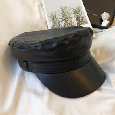 Topi Baret Style Perempuan Korea - Topi Baret Oktagonal Apollo Topi Baret Korea Perempuan - Topi Baret Oktagonal Apollo