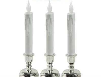 Lampu Lilin Elektrik untuk Souvenir - Informa Candle LED Taper Set Lampu Lilin Elektrik Murah - Informa Candle LED Taper Set