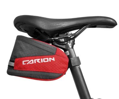 Merk Tas Sepeda - Carion Mini Saddle Bag Red Tas Sepeda Terbaik - Carion Mini Saddle Bag Red
