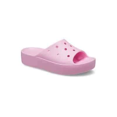 Sandal Crocs Wanita Original Terbaik - Crocs Platform Women's Slide - Pink