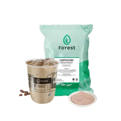 Merk Bubuk Cappucino yang Enak - FOREST Cappuccino Powder Bubuk Cappucino yang Enak Sachet & Kiloan - FOREST Cappuccino Powder