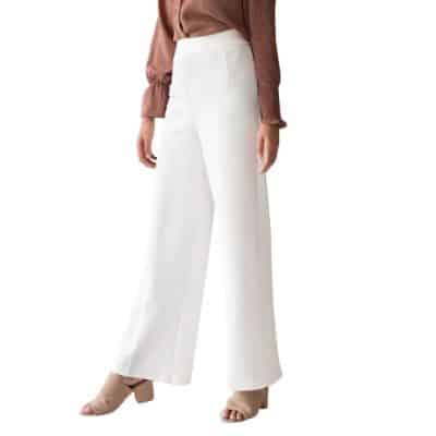 Style Outfit Celana Kulot High Waist Modis - HaymeeIDN - Celana Kulot High Waist Wanita Scuba Panjang Premium Model Outfit Celana Kulot High Waist Wanita Korea - HaymeeIDN - Celana Kulot High Waist Wanita Scuba Panjang Premium