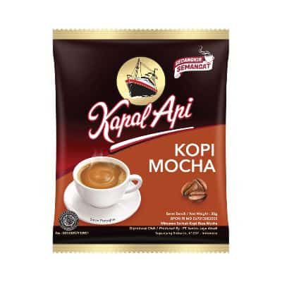 Kopi Kapal Api Harga Dus & Sachet - 10 KAPAL API Mocha