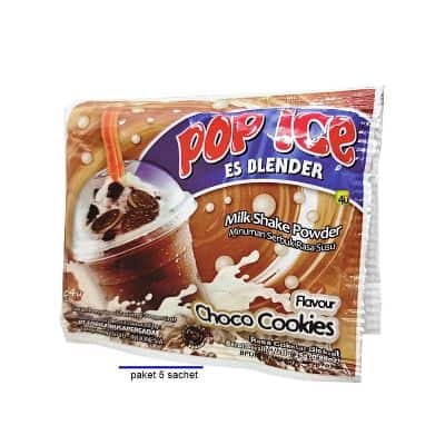 Rasa Pop Ice All Varian Lengkap & Terbaru - Pop Ice Es Blender Rasa Choco Cookies