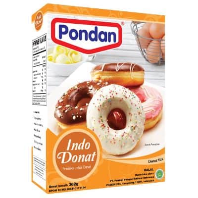 Macam-macam Varian Tepung Pondan Instan - Pondan Indo Donat Macam-macam Tepung Pondan Instan - Pondan Indo Donat