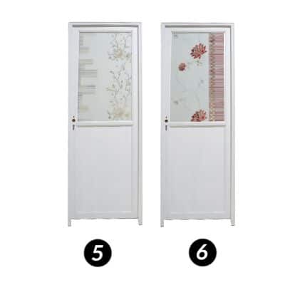 Ukuran Pintu Kamar Mandi Mewah Model Terbaru - VINCITORY Pintu Kamar Mandi Aluminium Premium