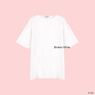 Merk Kaos Putih Polos untuk Wanita Lengan Panjang & Pendek - LEEBENKA Mikha Oversize T-Shirt Kaos Putih Polos Wanita Oversize & Korea - LEEBENKA Mikha Oversize T-Shirt