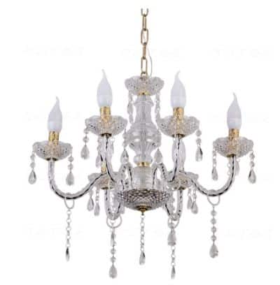 Model Lampu Hias Gantung Minimalis Aesthetic - Lampu Gantung Kristal Akrilik Jenis Lampu Hias Gantung Minimalis untuk Ruang Tamu & Mewah - Lampu Gantung Kristal Akrilik