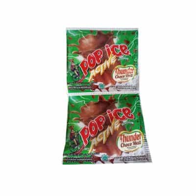 Rasa Pop Ice All Varian Lengkap & Terbaru - Pop Ice Active Es Blender Thunder Choco Malt