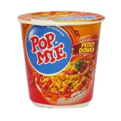 Mie Kuah Instan Rasa Pedas - Pop Mie Kuah Pedes Dower Mie Instan Kuah Pedas yang Enak - Pop Mie Kuah Pedes Dower
