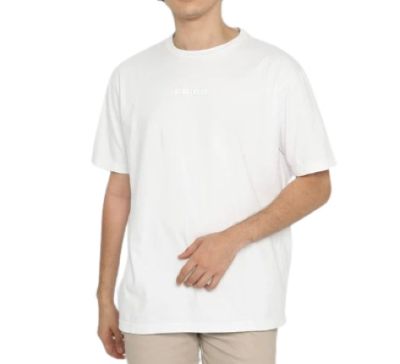 Outfit Kaos Polos Putih Pria Keren - Erigo T-Shirt Oversize Altha White Unisex Merk Kaos Polos Putih Pria Keren - Erigo T-Shirt Oversize Altha White Unisex