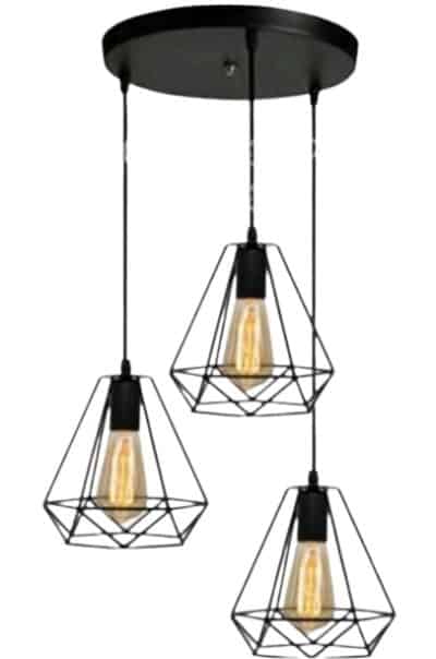 Model Lampu Hias Gantung Minimalis Aesthetic - Lampu Gantung Hias Tiga Cabang Jenis Lampu Hias Gantung Minimalis untuk Rumah & Cafe - Lampu Gantung Hias Tiga Cabang