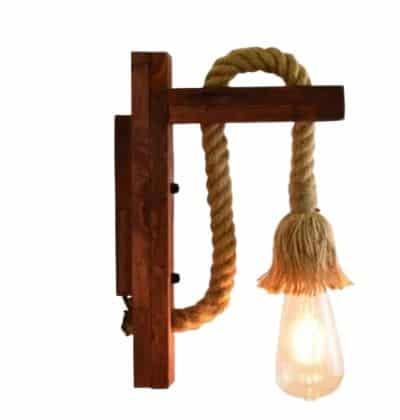 Model Lampu Hias Dinding untuk Kamar Tidur & Ruang Tamu - Lampu Hias Dinding Kayu