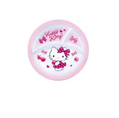 Merk Piring Melamin, 1 Lusin Polos & Motif Terbaik - Maspion Vanda Melamin Piring Baby Bulat 8.5 Inch Hello Kitty Piring Melamin Putih & Hitam, 1 Lusin Polos & Motif - Maspion Vanda Melamin Piring Baby Bulat 8.5 Inch Hello Kitty