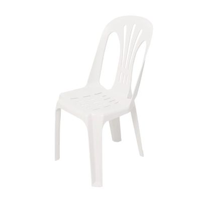 Merk Kursi Plastik Santai Teras & Harga - Rovega Premium Kursi Plastik Livina SC-01WH Kursi Plastik Minimalis & Harga - Rovega Premium Kursi Plastik Livina SC-01WH